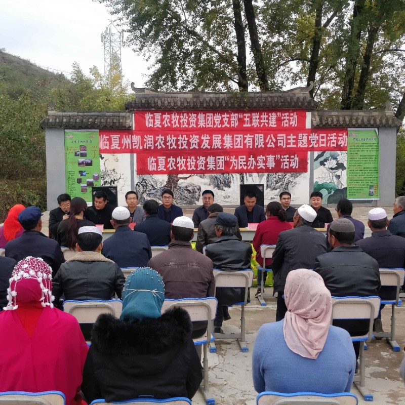 临夏农投集团开展为帮扶村捐赠微生物有机肥 为民办实事运动 - 党群事情 - 党群事情 - 帮扶,运动,办实事,微生物,nbsp,临夏,集团,为民
