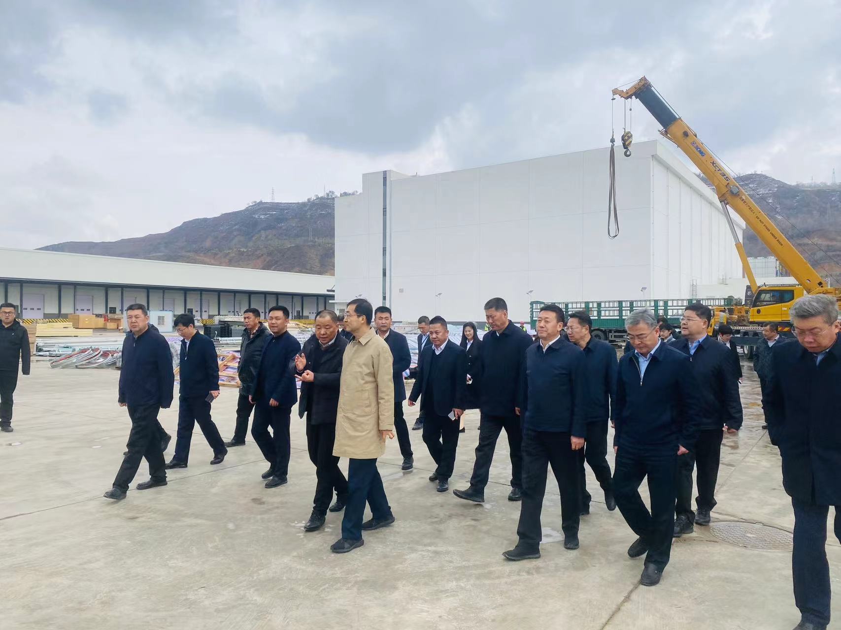 济南市代表团一行莅临惠临食物公司考察调研 - 公司动态 - 资讯中心 - 临夏,惠临,工业,济南市,调研,美食,项目,一行,代表团