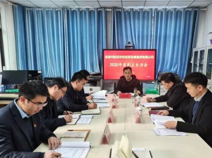 彩运网 召开2020年度向导班子民主生涯会