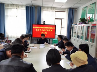 彩运网  举行党史学习教育第三期念书班